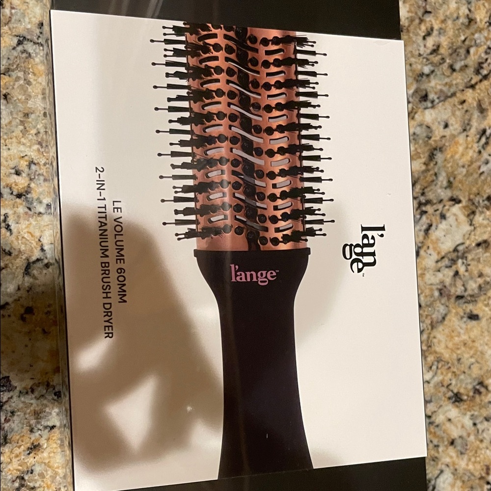 Lange Le Volume 60MM Brush Dryer - Black and Copper